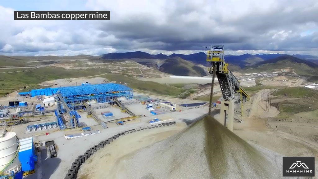 بزرگترین معادن مس جهان: معدن مس لاس بامباس